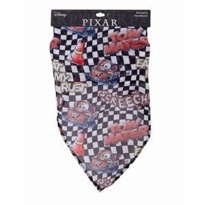 NEW Disney Pixar Cars Tow Mater Checkered Bandana Headband